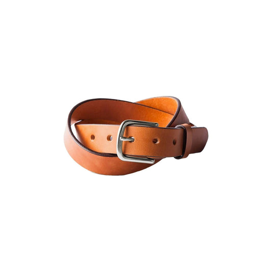 Tanner Goods M Belts Classic Belt, Saddle Tan / Stainless