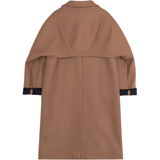 Tela W Outerwear Bimba Coat, Camel