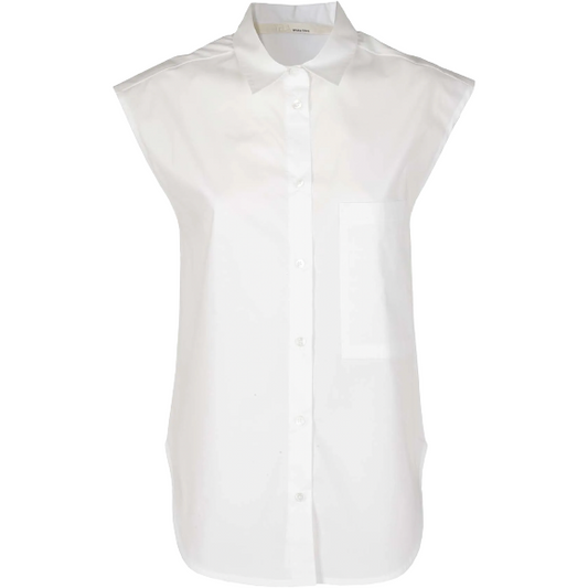 TELA W Shirting Tela Bugia / Mus, White Shirt