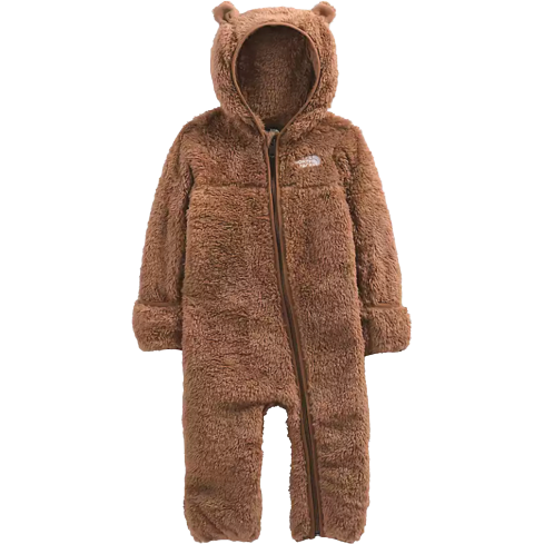 The North Face Baby One-Piece Baby Bear One-Piece, Toasted Brown