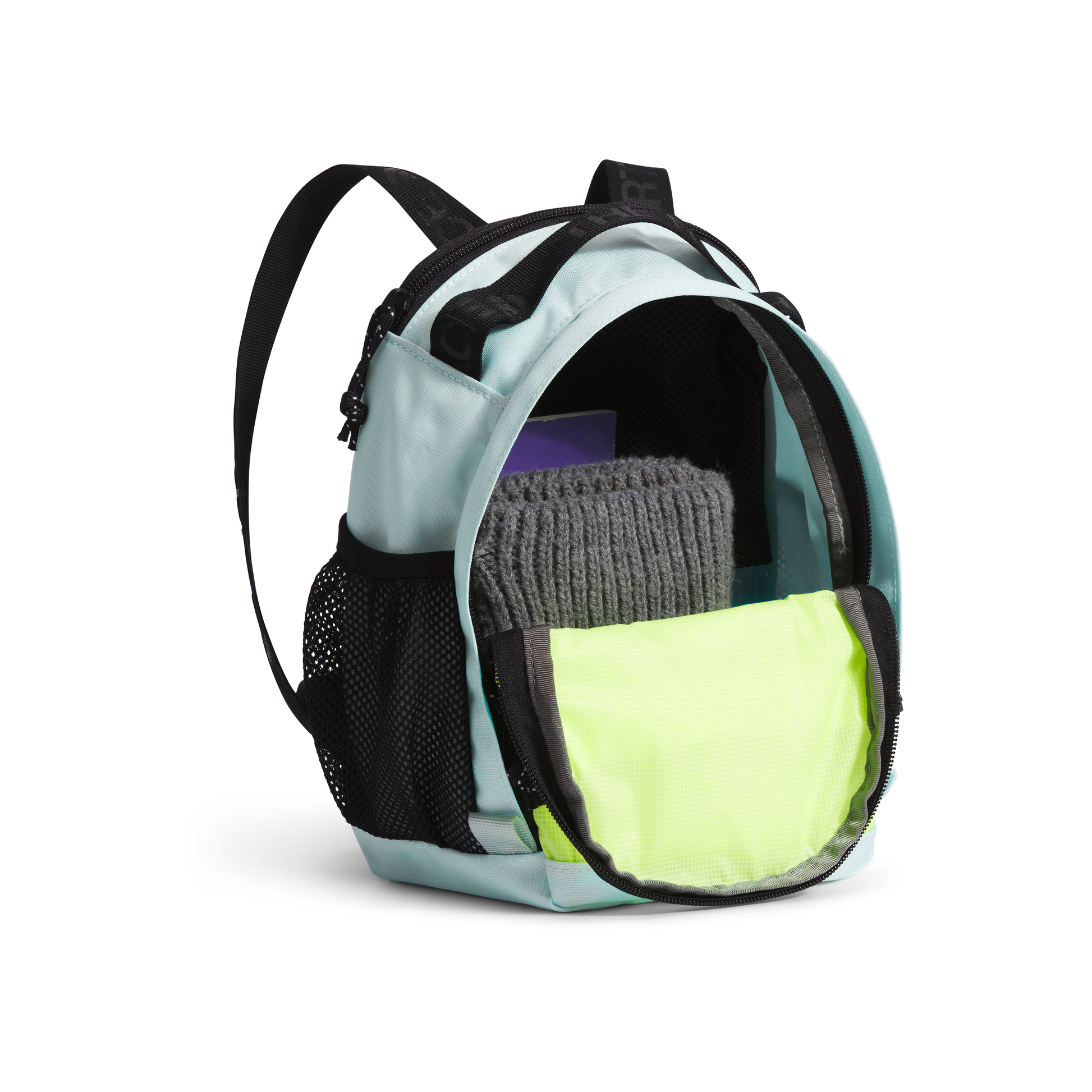 bozer backpack north face Bozer Mini Backpack, Skylight Blue/LED Yellow/TNF Black – Westerlind
