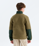 The North Face K Jacket Boys' Yumiori Off Peak Full-Zip Jacket - Caraway Seed/Bottle Green