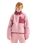 The North Face K Jacket Girls' Yumiori Off Peak Full-Zip Jacket - Primrose/Fermented Clay