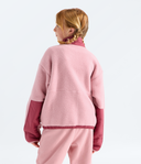 The North Face K Jacket Girls' Yumiori Off Peak Full-Zip Jacket - Primrose/Fermented Clay