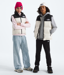 The North Face K Vest Boys' & Girls' 1996 Retro Nuptse Vest - White Dune