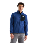 The North Face M Fleece Men's Crest Full-Zip - Bold Blue/TNF Black