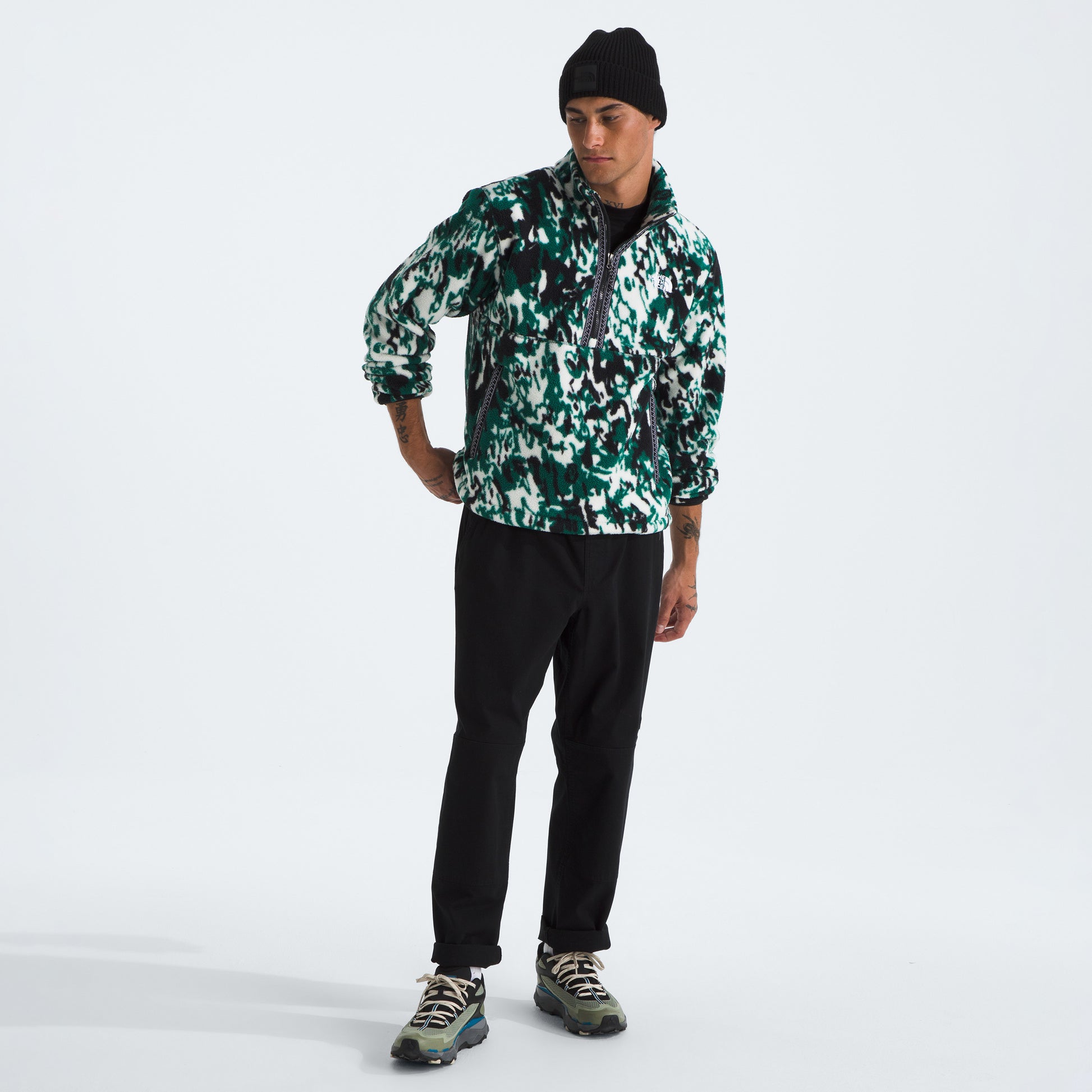 The North Face M Jacket M TNF Fleeski 1/4 Zip Pullover