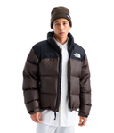 The North Face M Jacket Men's 1996 Retro Nuptse Jacket - Dark Chestnut/TNF Black