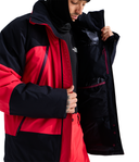 The North Face M Jacket Men's Snowsquall Jacket - Elevation Red/TNF Black