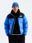 The North Face M Jacket S 1996 Retro Nuptse Jacket - Active Blue/TNF Black