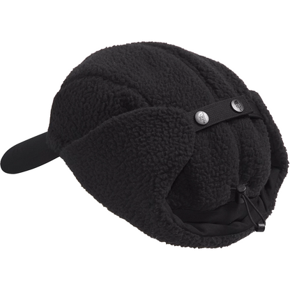 The North Face U Hat Cragmont Fleece Trapper Hat, Black