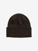The North Face U Hat OS Aprés Embossed Beanie - Dark Chestnut