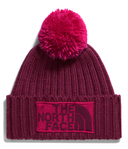 The North Face U Hat OS Heritage Ski Tuke - Burgundy Crush/Lali Guran