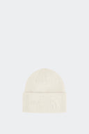 The North Face U Hat OS / White Dune Aprés Embossed Beanie - White Dune