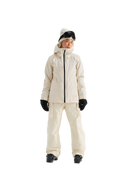 The North Face W Bib Freedom Insulated Bibs - White Dune