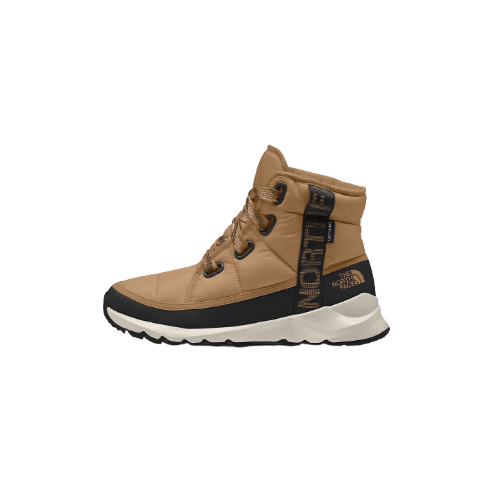 The North Face W Boots W Thermoball Lace Up, Almond Butter/TNF Black