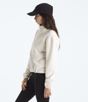 The North Face W Fleece Women's Glacier Fleece ½-Zip Short Jacket - White Dune