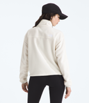 The North Face W Fleece Women's Glacier Fleece ½-Zip Short Jacket - White Dune