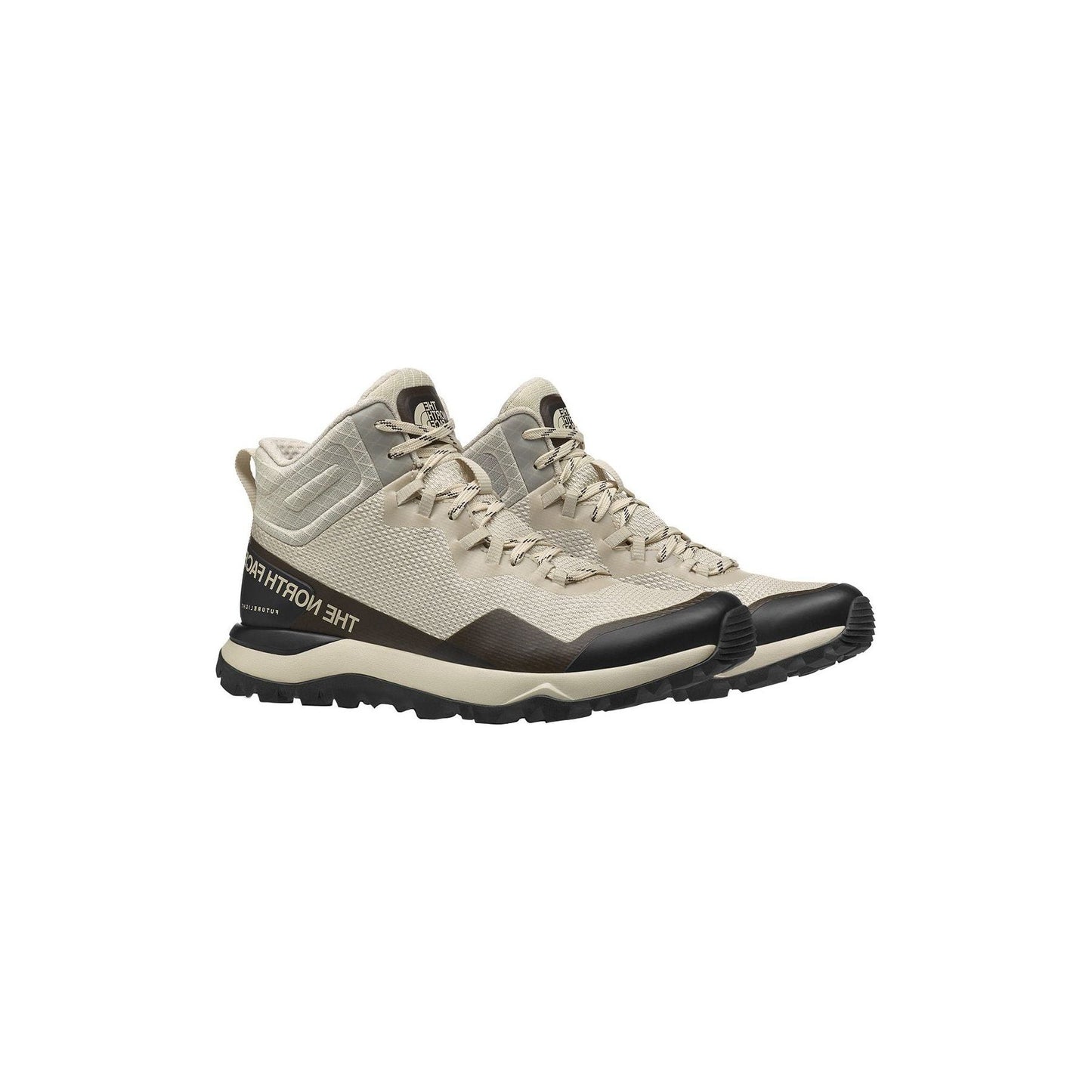 The North Face W Hiking Boots Women's Activist Mid Futurelight, Vintage White / Black