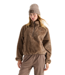 The North Face W Jacket Women's Osito Evolve ½-Zip Jacket - Garnet