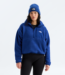 The North Face W Jacket Women's Yumiori Off Peak ½-Zip Jacket - Bold Blue