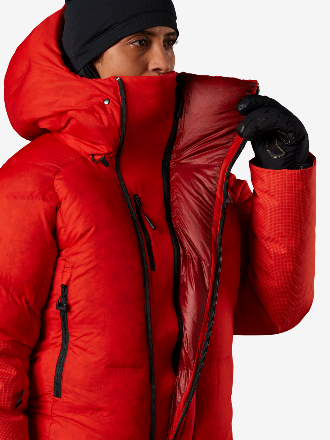 The North Face W Snowsuit Women's Himalayan Suit - Fiery Red