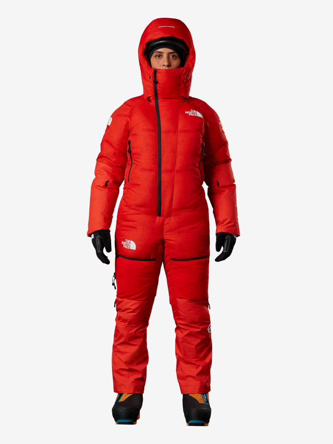 The North Face W Snowsuit Women's Himalayan Suit - Fiery Red