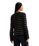 The North Face W Tee Women's Vista Stripe Long-Sleeve Tee - TNF Black TNF Open Stripe