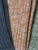 UGG Socks O/S TREY RIB KNIT COZY 3 PACK
