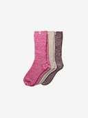 UGG Socks One size Rib Knit Slouchy Crew 3 Pack