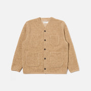 Universal Works Caridigan Fawn / XS Cardigan Wool Fleece