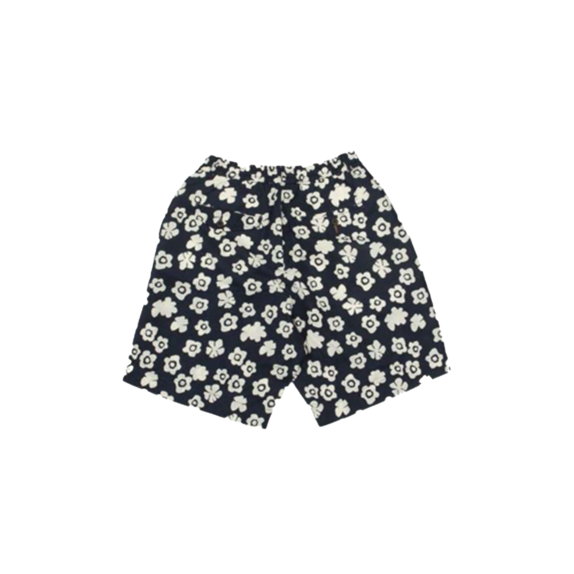 Universal Works M Active Shorts Pleated Track Short, Indigo Flower