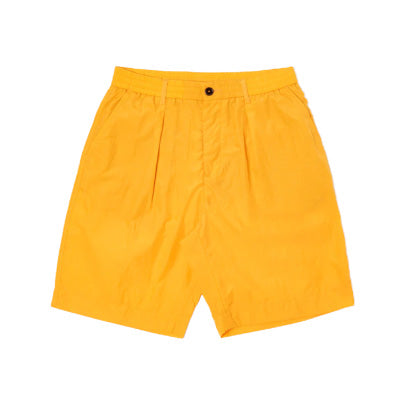 Universal Works M Active Shorts Pleated Track Short, Orange