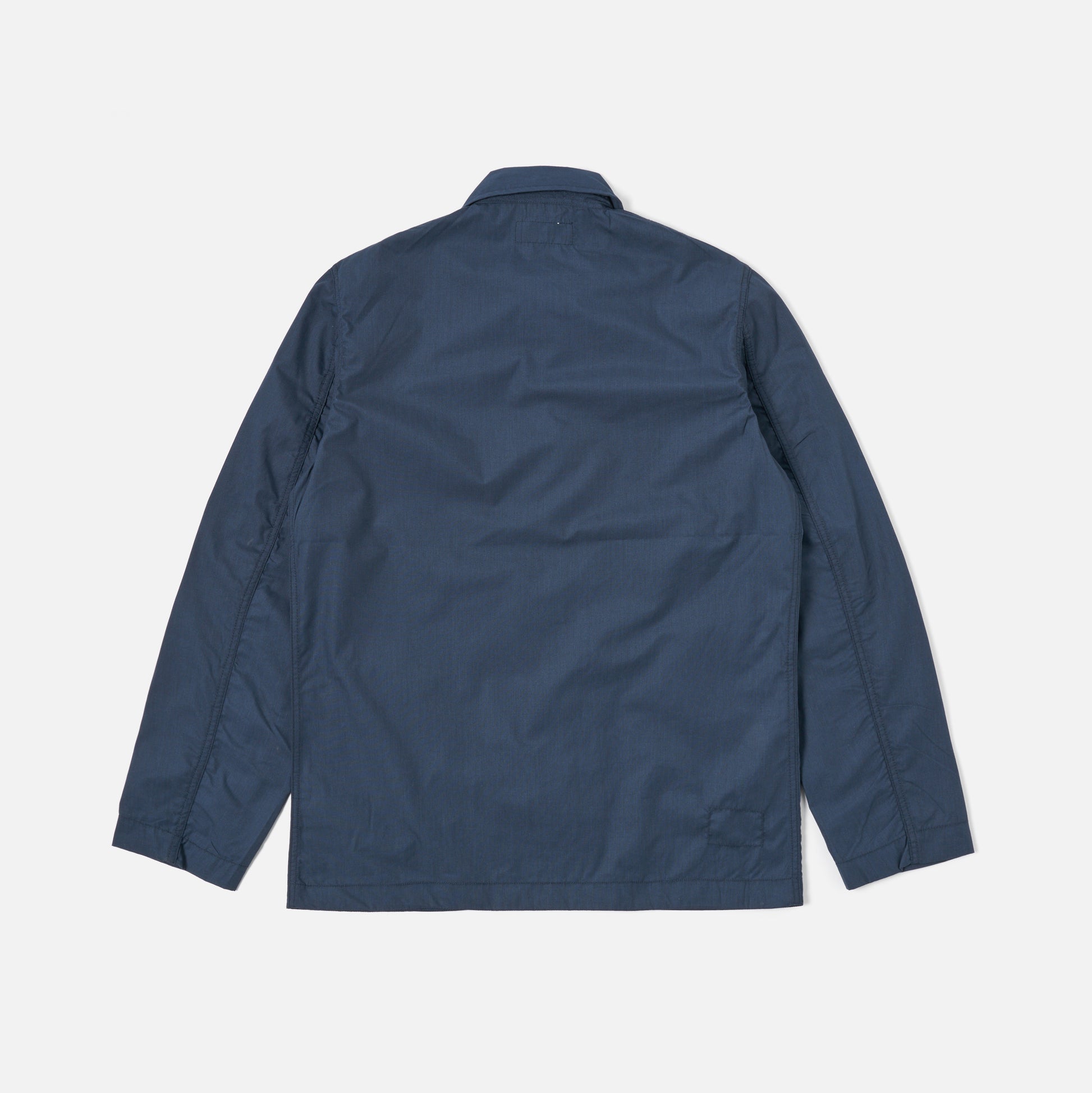 Universal Works M Jacket Recycled Poly Tech Bakers Jacket, Navy