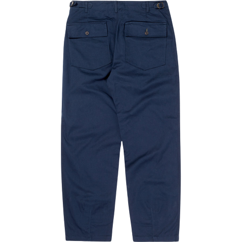 Universal Works M Pant Fatigue Pant Twill, Navy