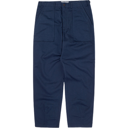 Universal Works M Pant Fatigue Pant Twill, Navy