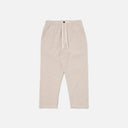 Universal Works M Pants Ospina Check Cotton High Water Trouser, Ecru/Sand