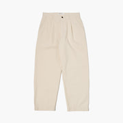 Universal Works M Pants Recycled Cotton Duke Pant, Ecru