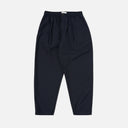 Universal Works M Pants Tropical Suiting Pleated Track Pant, Navy