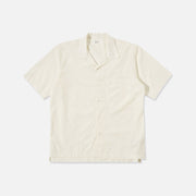 Universal Works M Shirt Gardenia Lycot Camp Shirt, Ecru