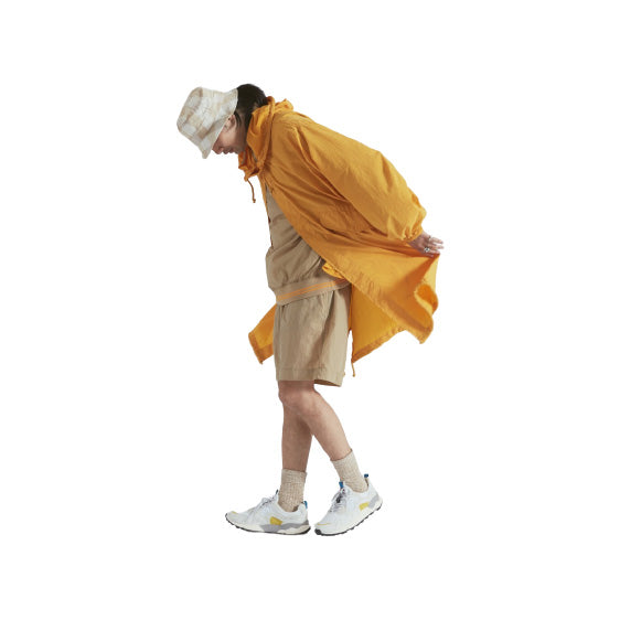 Universal Works M Wind Jacket BEACH PARKA, ORANGE