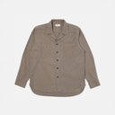 Universal Works Shirt Brown / XS Work Shirt Brushed Flannel
