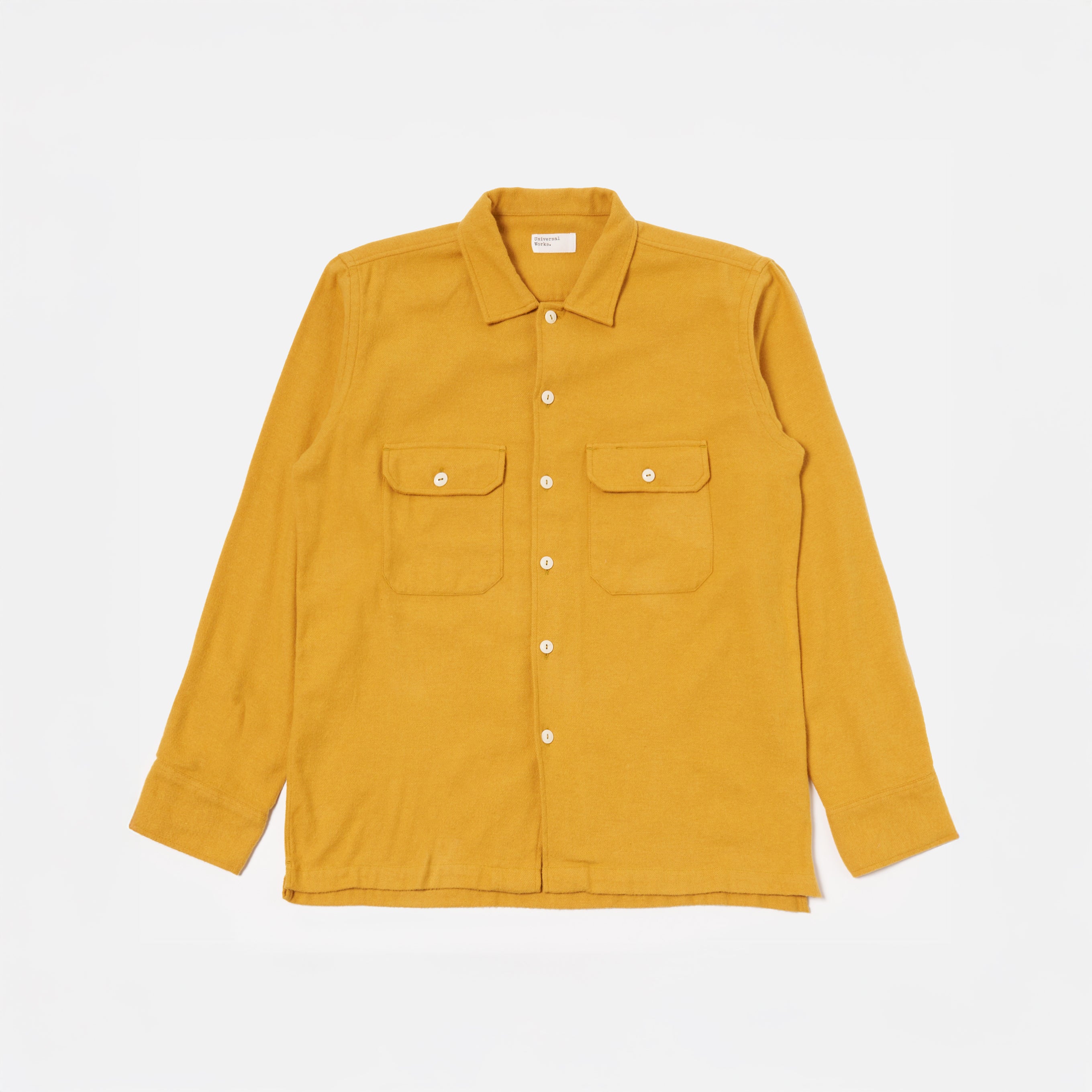 Universal Works Shirt Gold / XS Utility Shirt Alaska Cotton