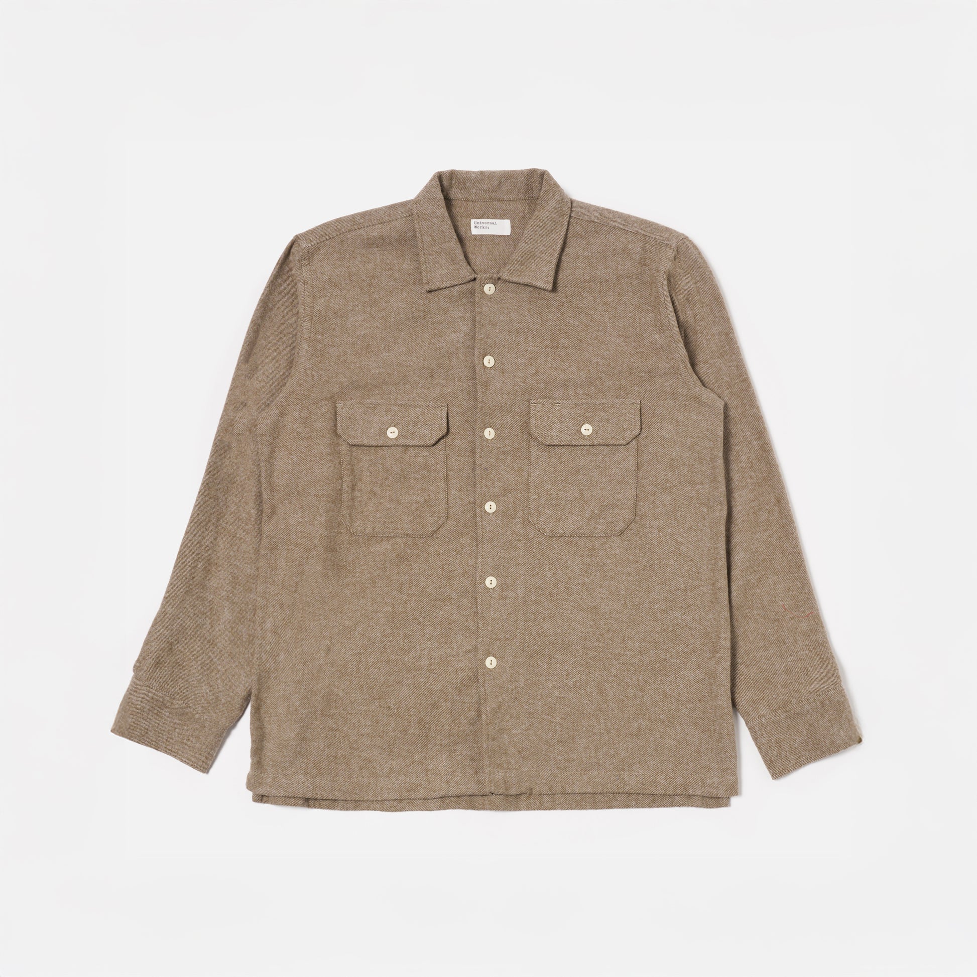 Universal Works Shirt Olive / XS Utility Shirt Alaska Cotton