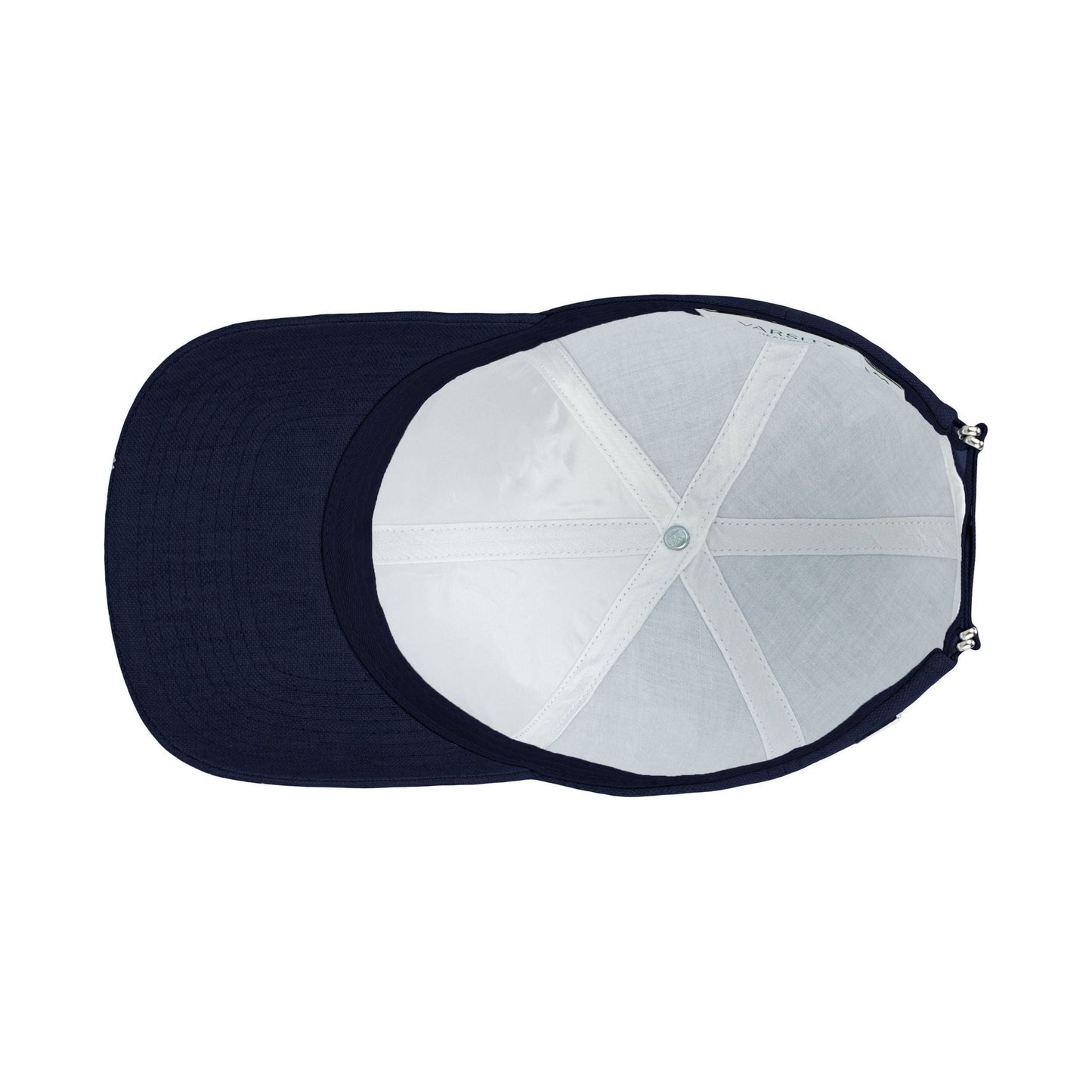 Varsity Headwear Baseball Cap Linen Cap, Deep Sea Navy