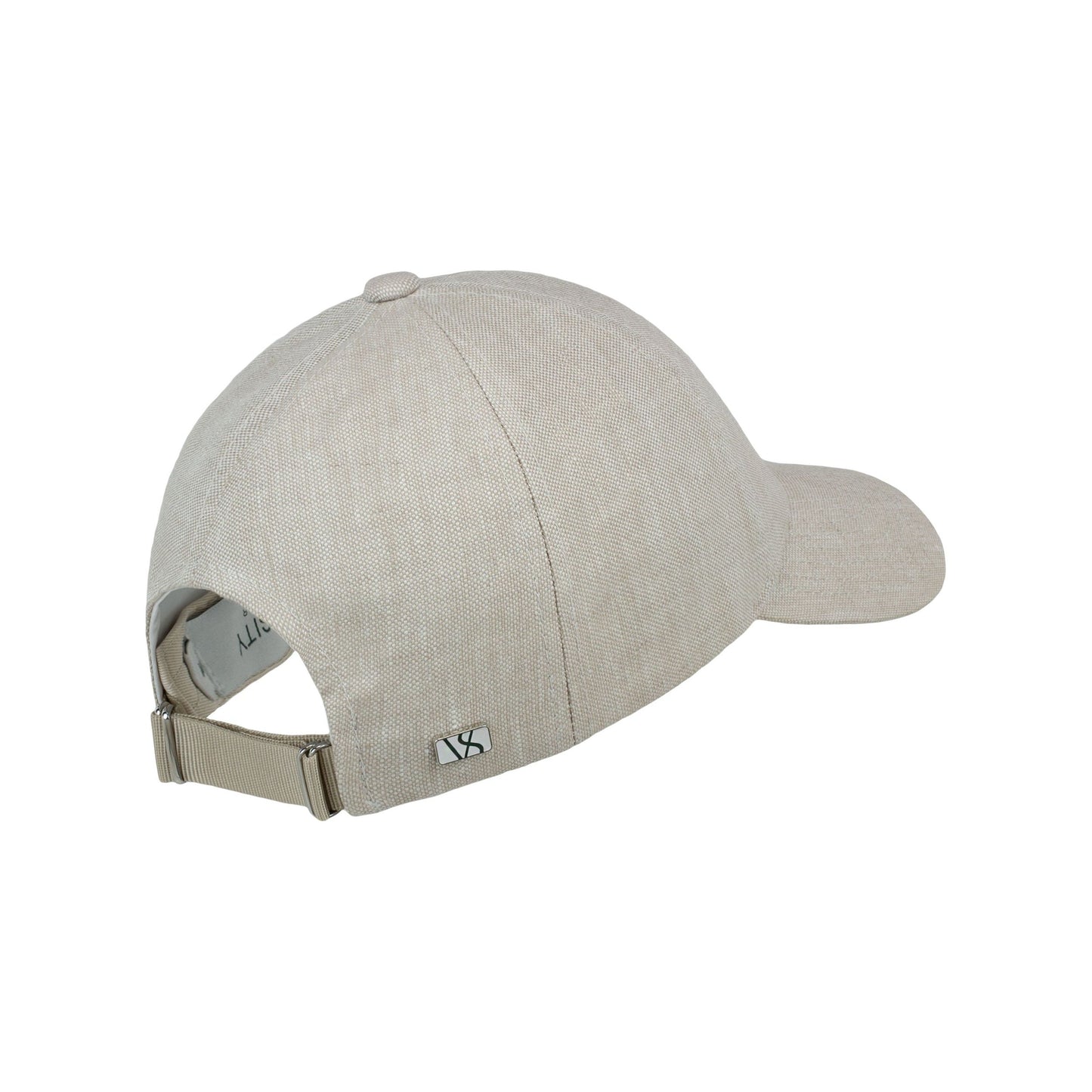 Varsity Headwear Baseball Cap Linen Cap, Hampton Beige