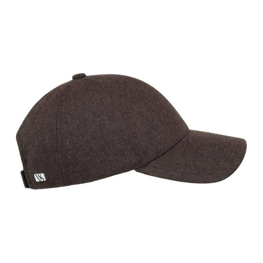 Varsity Headwear Baseball Cap Walnut Brown Wool, Walnut