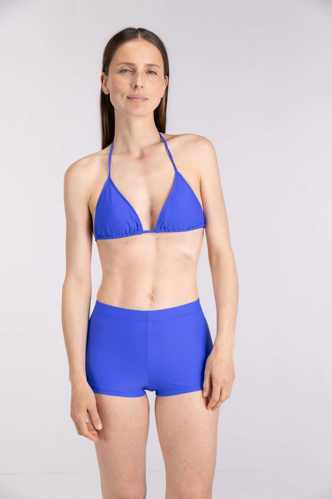 Wallien Bikini Bottom Bikini Top Triangle - Cobalt Blue
