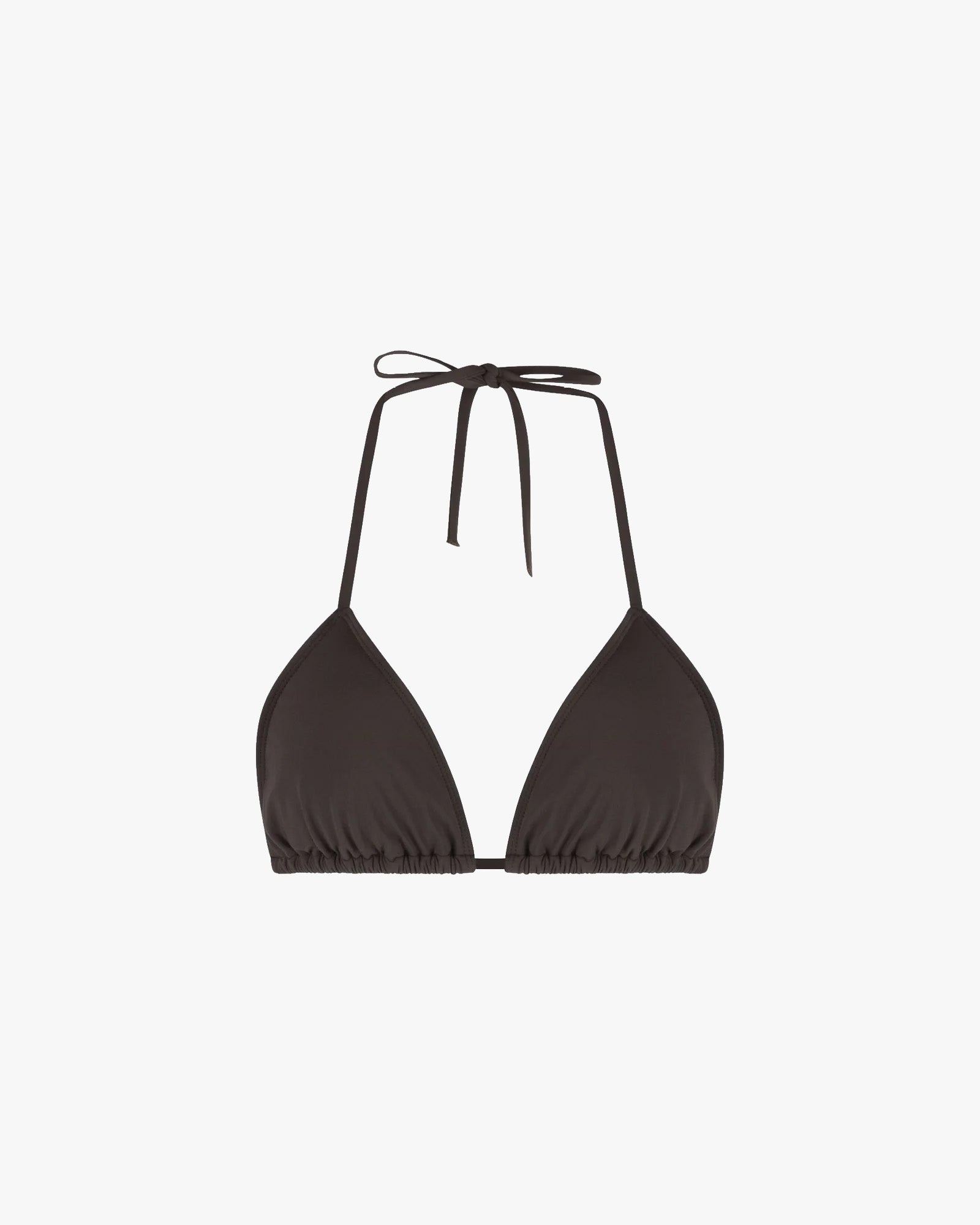 Wallien Bikini Top Bikini Top Triangle - Coffee