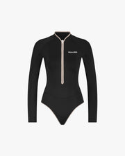 Wallien One piece Horizonia Yulex® Springsuit Wetsuit - Black